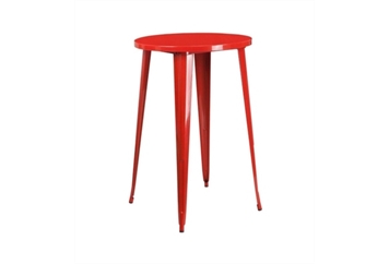 Tolix Highboy Red Metal Table in Miami, Ft. Lauderdale, Palm Beach