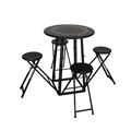 Forjado Garden Highboy Table - 4 stools in Tampa, St Petersburg