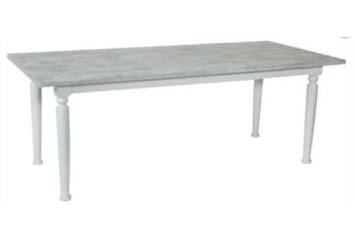 Farm Dining Table - Whitewash (Tables - Dining) in Orlando