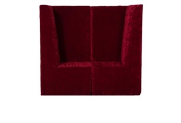 High Back Red Loveseat Sectional (Loveseats) in Orlando