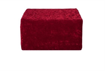 High Back Red Ottoman (Ottomans) in Orlando