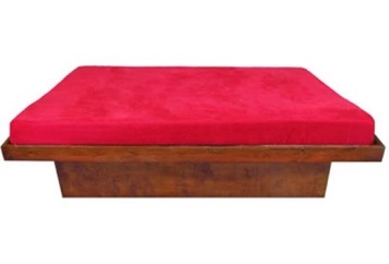 Lounge Bed - Mahogany and Red (Beds) in Orlando