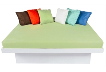 Lounge Bed - White and Green (Beds) in Orlando