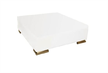 Madeline White Coffee Table (Tables - Coffee) in Orlando