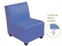 Minotti Sectional Chair - Blue (Chairs - Accent and Lounge) in Orlando