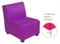 Minotti Sectional Chair - Purple (Chairs - Accent and Lounge) in Orlando