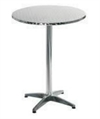 Easy Chrome Base Chrome Top Highboy Table 24in in Orlando