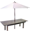 Rustic Mod Table w/ Umbrella in Orlando