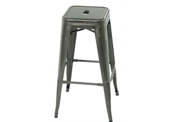 Marcus Backless Barstool- Gun Metal in Naples, Marco Island, Ft. Myers