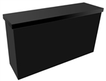 Black Laminate Bar in Tampa, St Petersburg