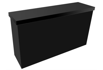 Black Laminate Bar in Tampa, St Petersburg