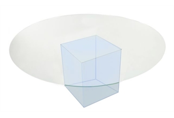 Ghost Dining Table - 5ft Acrylic Round Top in Tampa, St Petersburg