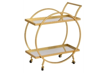 Odessa Gold Bar Cart in Miami, Ft. Lauderdale, Palm Beach