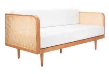 Helena French Cane Daybed in Miami, Ft. Lauderdale, Palm Beach