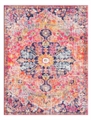 Hillsby Oriental Orange/Dark Blue Rug in Miami, Ft. Lauderdale, Palm Beach