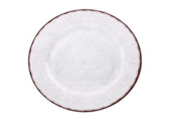 Antiqua Melamine White Round Platter in Miami, Ft. Lauderdale, Palm Beach