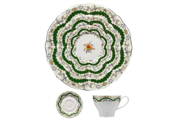 Antoinette Collection Verde China Set in Miami, Ft. Lauderdale, Palm Beach