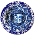 Blue Splatterware Collection China Set in Miami, Ft. Lauderdale, Palm Beach