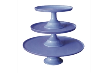 Azure Glass Cake Stand Collection in Miami, Ft. Lauderdale, Palm Beach