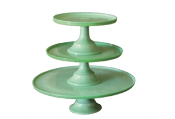 Jadeite Glass Cake Stand Collection in Miami, Ft. Lauderdale, Palm Beach