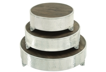 Reclaimed Wood & Metal Cake Riser Collection in Miami, Ft. Lauderdale, Palm Beach