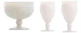 Amelie Milk Glass Glassware Collection in Miami, Ft. Lauderdale, Palm Beach