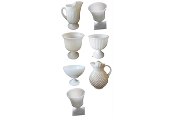 Milk Glass Cup Glassware Collection in Miami, Ft. Lauderdale, Palm Beach