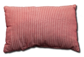 Pillow - Rustic Red & White Striped in Miami, Ft. Lauderdale, Palm Beach