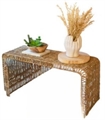 Rattan Waterfall Open Weave Coffee Table in Miami, Ft. Lauderdale, Palm Beach