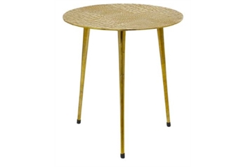 Crocodile End Table - Gold in Miami, Ft. Lauderdale, Palm Beach