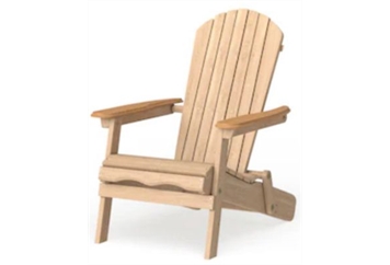 Adirondack Chair - Natural in Miami, Ft. Lauderdale, Palm Beach