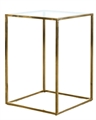 Bilbao Highboy Table - Gold in Tampa, St Petersburg