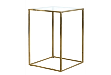 Bilbao Highboy Table - Gold in Tampa, St Petersburg