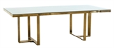 Bilbao Dining Table - Gold in Tampa, St Petersburg