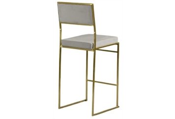 Tribeca Gold Barstool - Steel in Tampa, St Petersburg