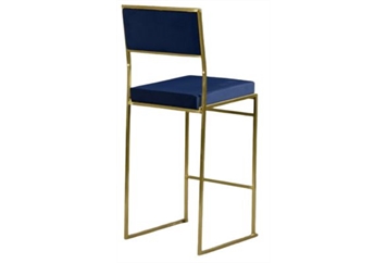 Tribeca Gold Barstool - Indigo in Tampa, St Petersburg