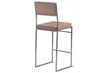 Tribeca Silver Barstool - Rose in Tampa, St Petersburg