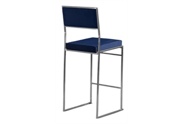 Tribeca Silver Barstool - Indigo in Tampa, St Petersburg