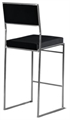 Tribeca Silver Barstool - Black in Tampa, St Petersburg