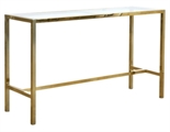 Bilbao Highboy Table Large - Gold in Tampa, St Petersburg