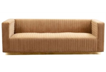 Mercer Sofa - Orange in Naples, Marco Island, Ft. Myers