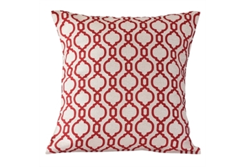 Raspberry Venetian Pillow in Naples, Marco Island, Ft. Myers