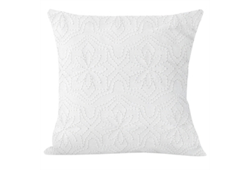 White Aiden Pillow in Naples, Marco Island, Ft. Myers