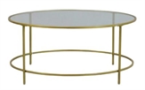 Tribeca Coffee Table - Gold in Naples, Marco Island, Ft. Myers