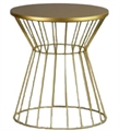 Gold Hudson End Table in Naples, Marco Island, Ft. Myers