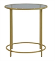 Tribeca End Table - Gold in Naples, Marco Island, Ft. Myers