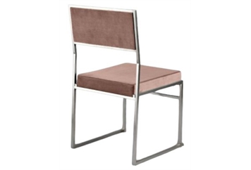 Yoyoma Chair Rose - Silver Frame in Naples, Marco Island, Ft. Myers