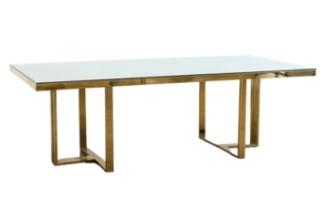 Bilbao Dining Table - Gold in Orlando