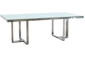 Bilbao Dining Table - Silver in Orlando