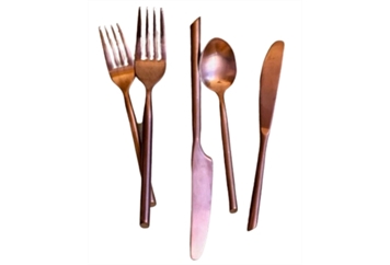 Capri Copper Flatware Set in Orlando